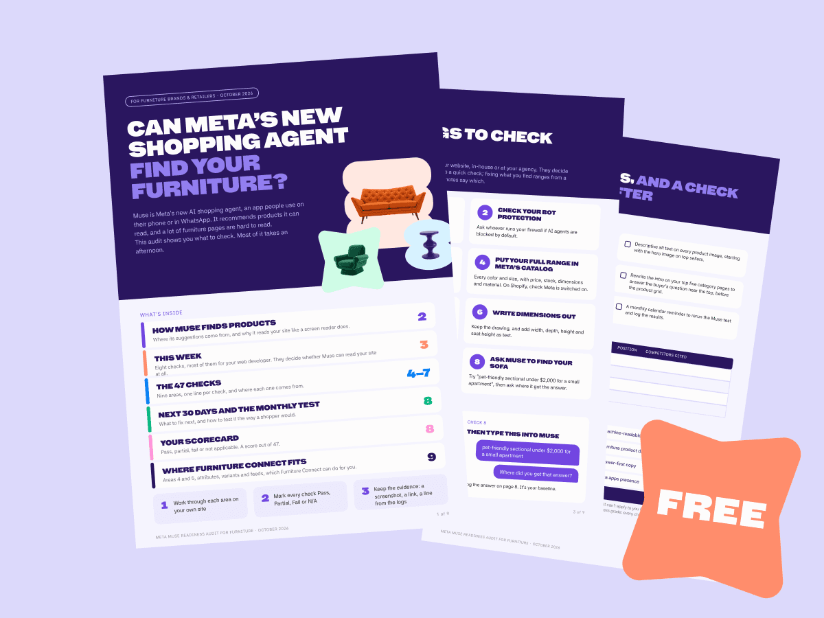 The Meta Muse readiness audit cover over two inside pages