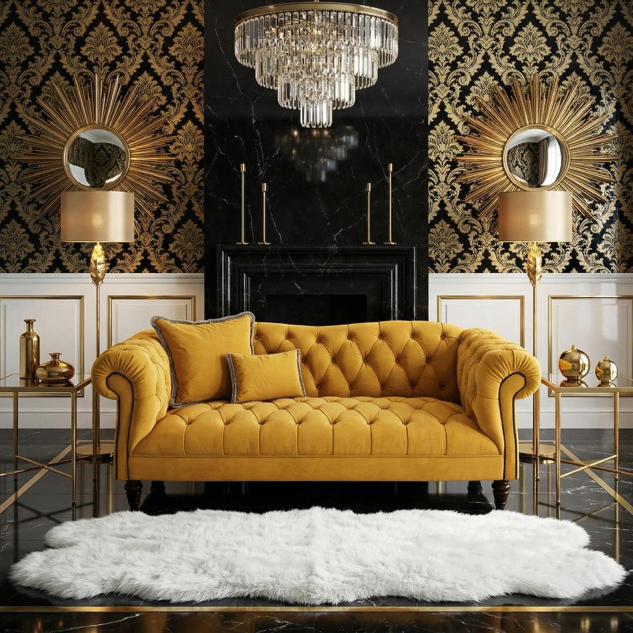 Mirror - Hollywood Regency