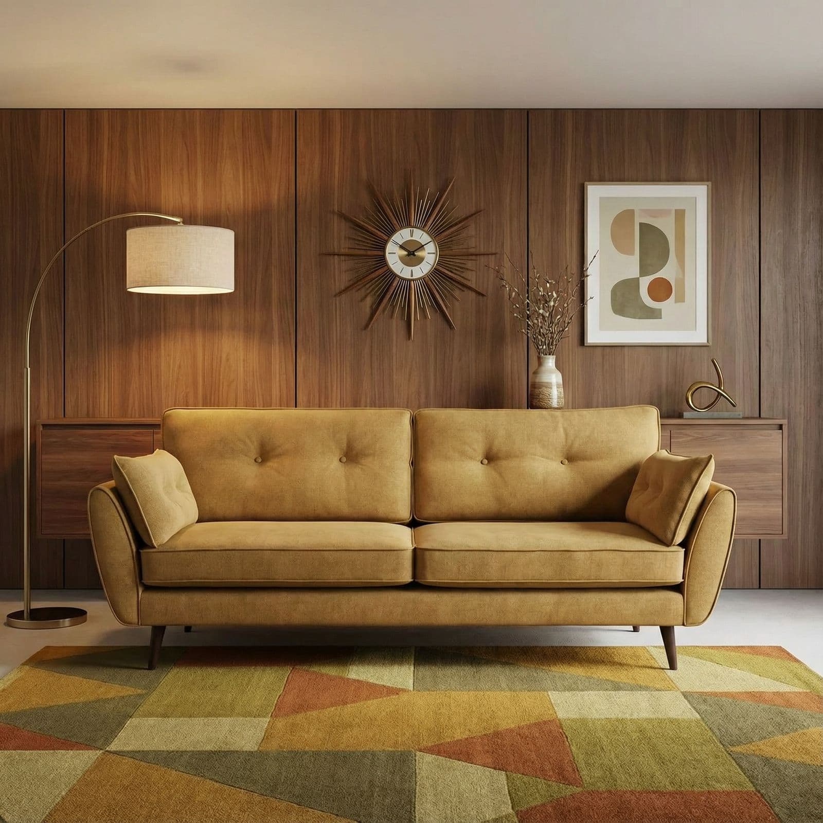 Mid-Century Armchair on the shop floor