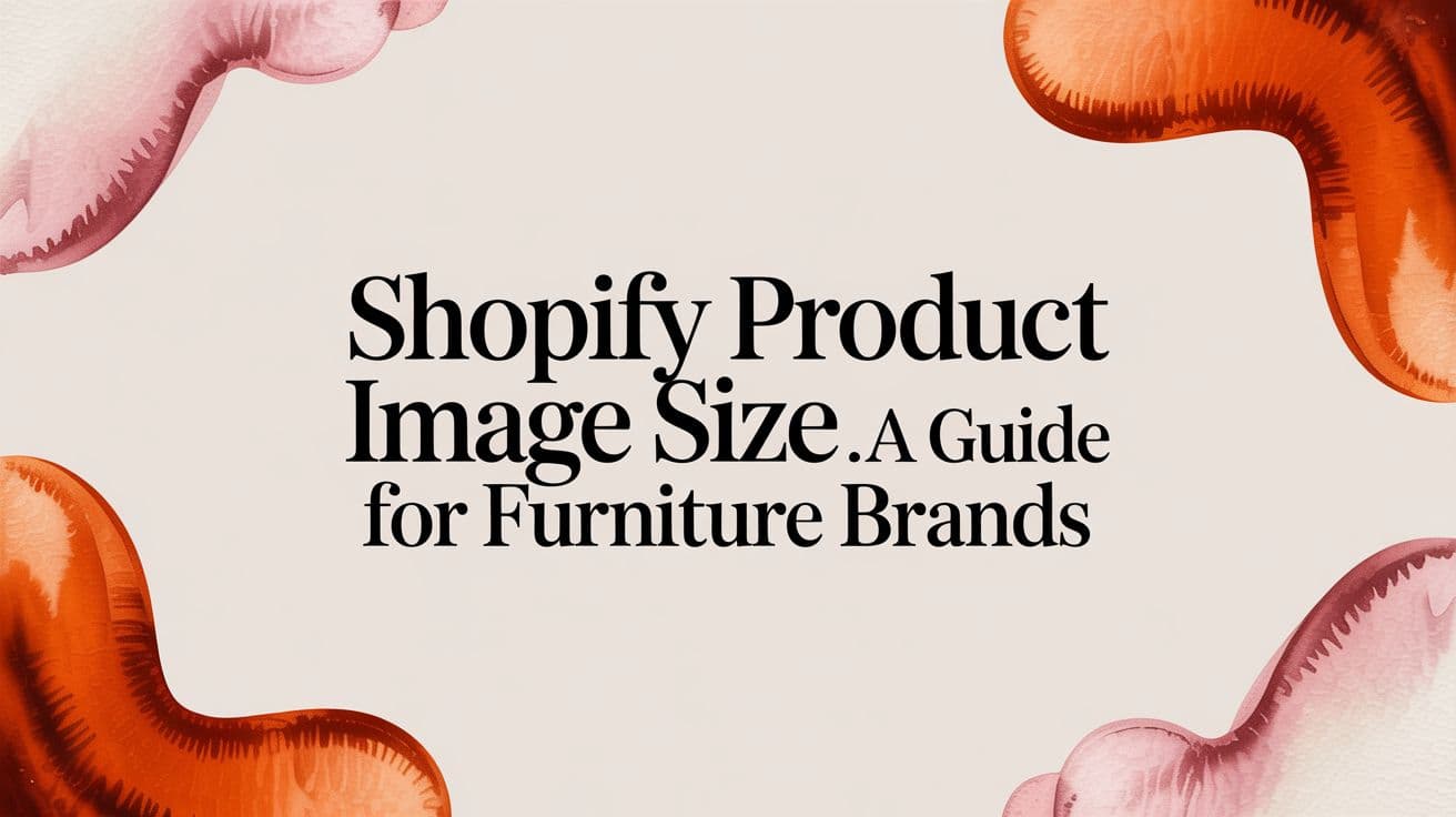 Shopify Product Image Size: A Guide for Furniture Brands