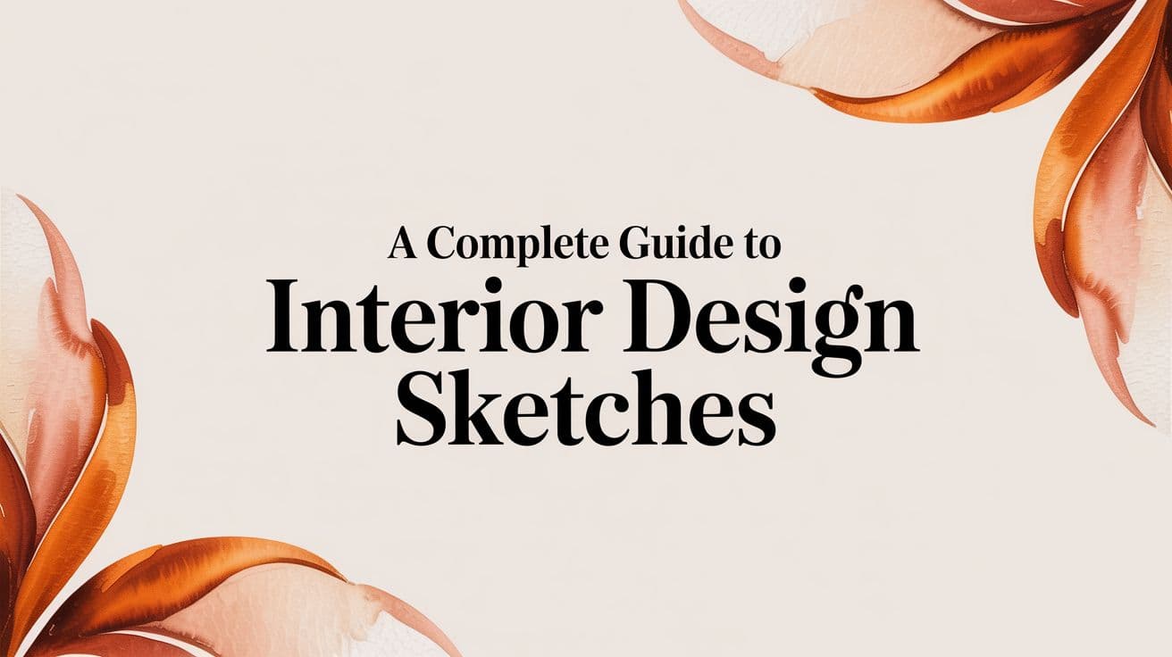 A Complete Guide to Interior Design Sketches