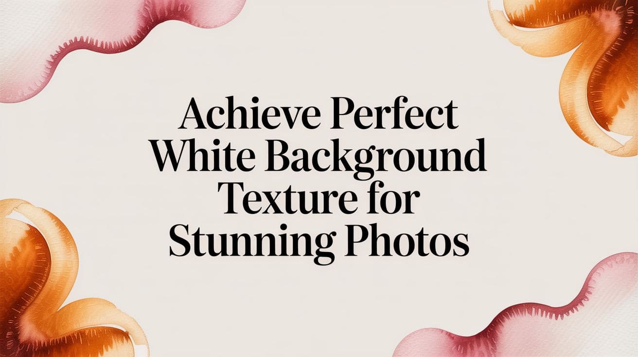 Achieve Perfect White Background Texture for Stunning Photos