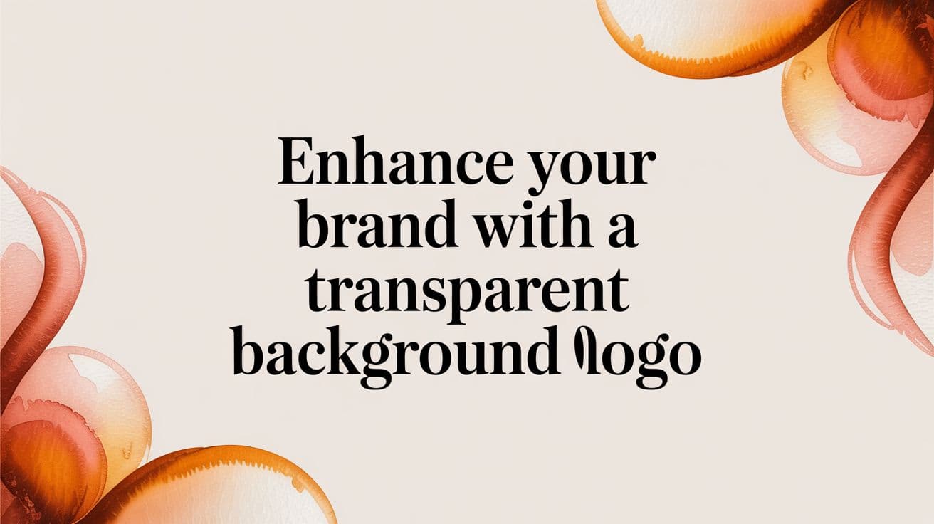 Enhance Your Brand with a Transparent Background Logo