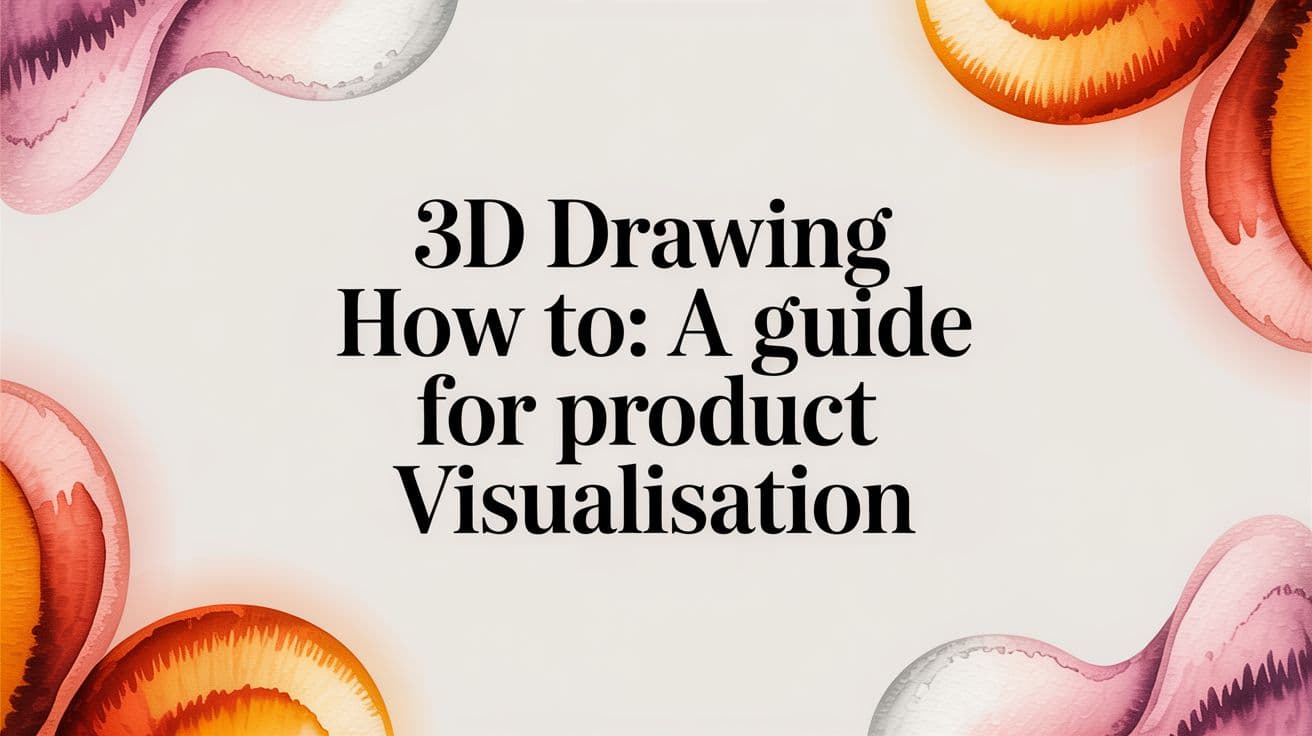 3D Drawing How To: A Guide for Product Visualisation