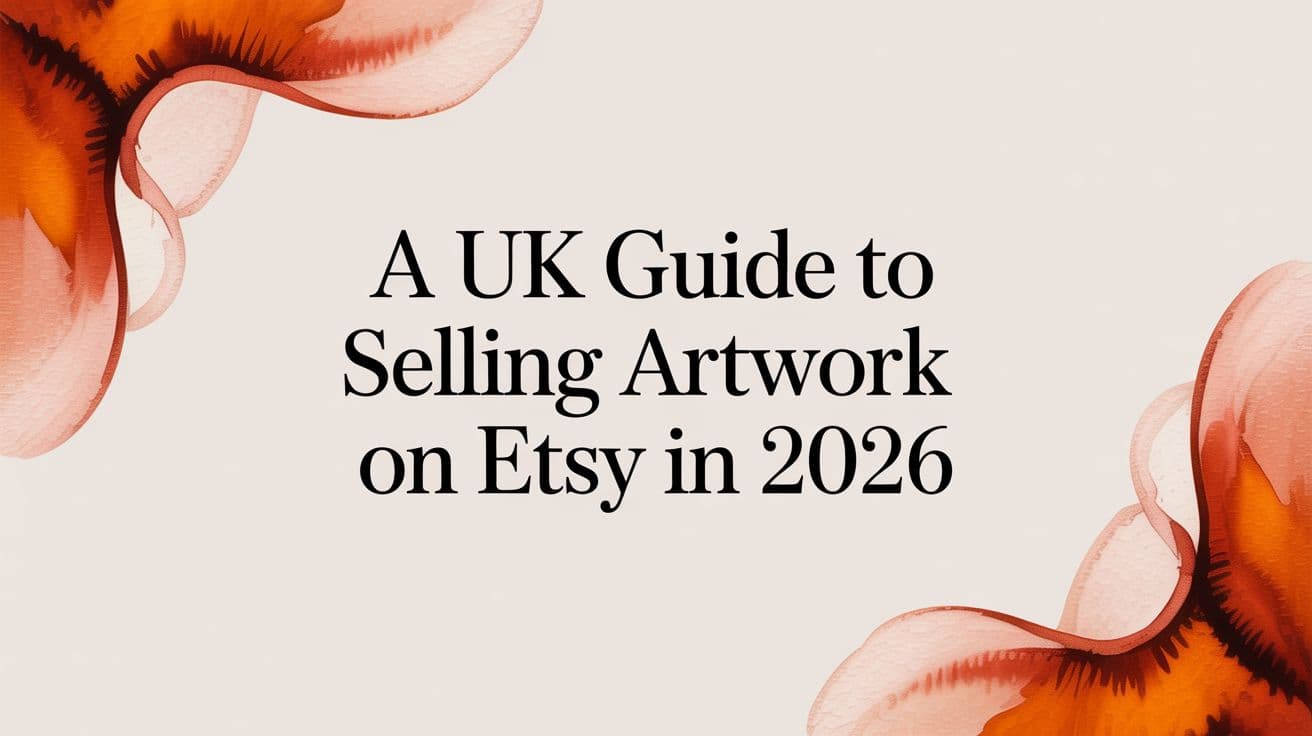 A UK Guide to Selling Artwork on Etsy in 2026